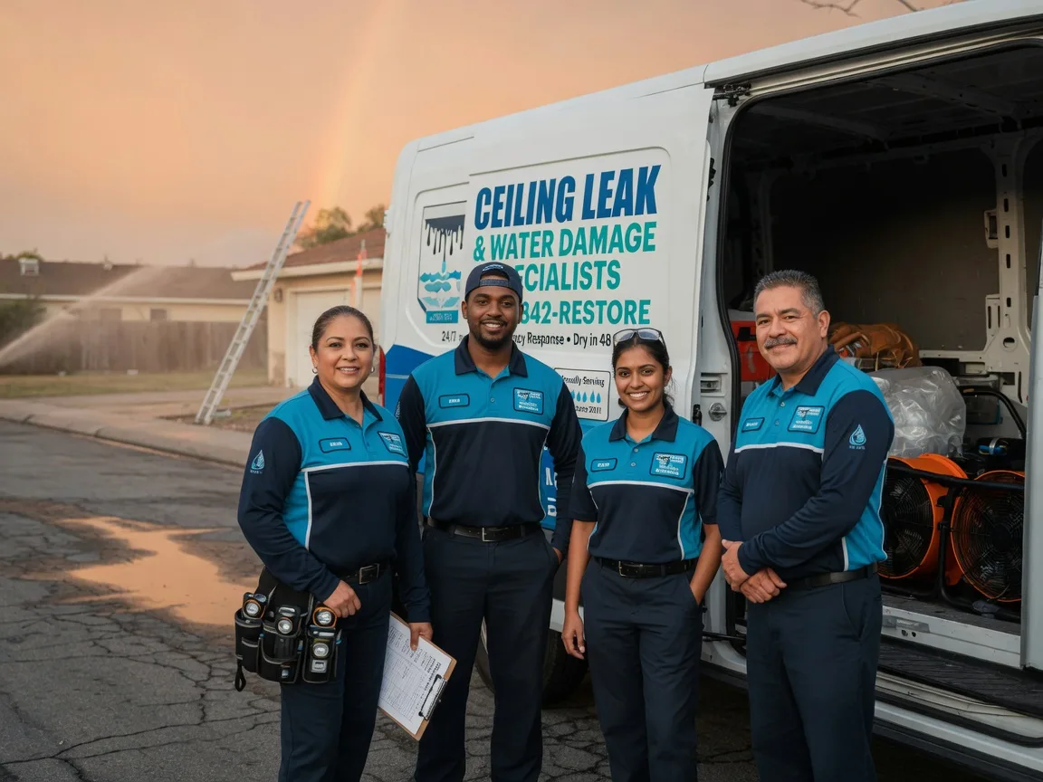 Ceiling Leak Cleanup company in Deridder, LA