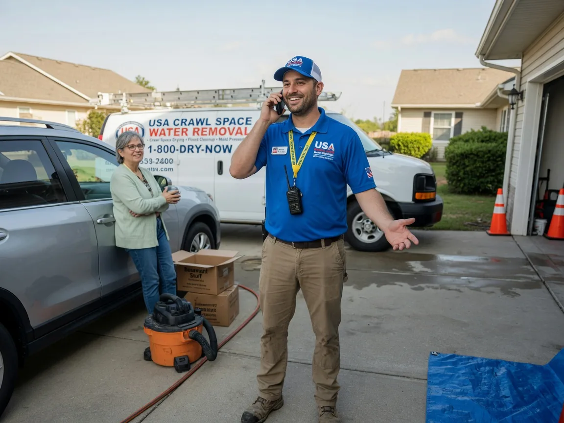 Crawl Space Water Removal Deridder, LA FAQs